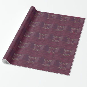 Papier Cadeau Drôle Dieu bénit kenya Hakuna Matata Giraffes wov