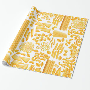 Papier Cadeau drôle pâtes imprimer nouilles motif