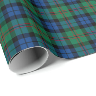Papier Cadeau Dundas Clan Tartan