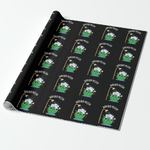 Papier Cadeau Eau Melon Funny Watermelon Pun Dark BG