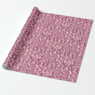 Papier Cadeau Éclaircissement rose brillant parties scintillant 