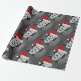 Papier Cadeau Edgar Allan Poe Père Noël