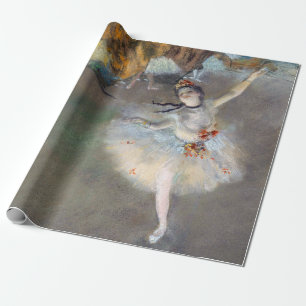 Papier Cadeau Edgar Degas - L'Étoile / Danseuse sur la scène