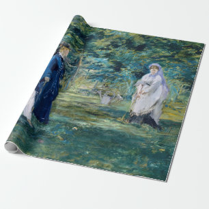 Papier Cadeau Edouard Manet - Une partie de croquet