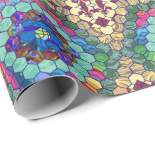 Papier Cadeau Édredon fait maison