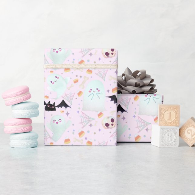 Papier Cadeau éffrayant mignon (Baby Shower)