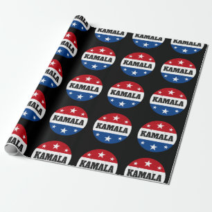 Papier Cadeau Élection Kamala Harris 2024 V