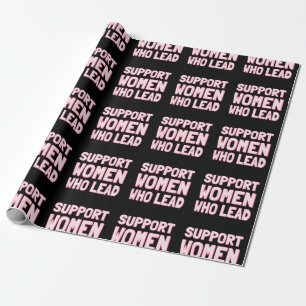 Papier Cadeau Élections féministes - Appuyer les femmes qui diri