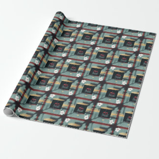 Papier Cadeau Élégance florissante Enveloppeur Floral