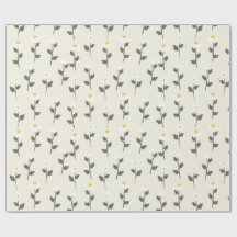 Élégant aquarelle camomille marguerite florale