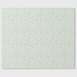 Papier Cadeau Elegant Botanical Floral Pattern – Minimal Nature 