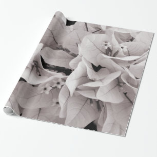 Papier Cadeau Elégant bougainvillier de style vintage motif flor
