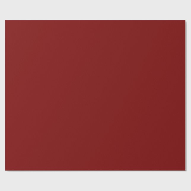 Papier Cadeau Elégant Burgundy Classic Vin Rouge Cadeau Envelopp (Plat)