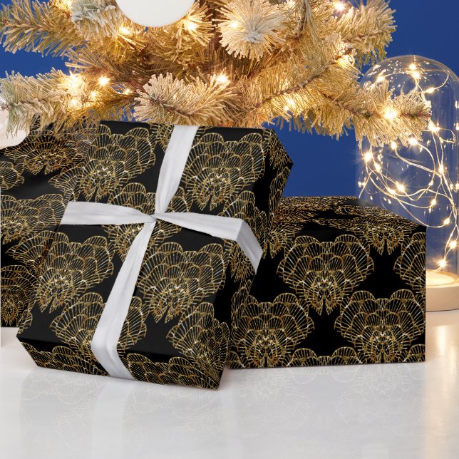 Papier Cadeau Élégant Express ébène (Vacances)