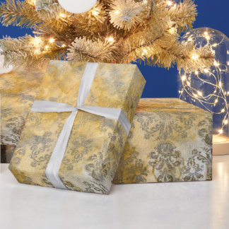 Papier Cadeau Elegant golden textured design for all projects