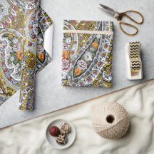 Élégant motif paisley
