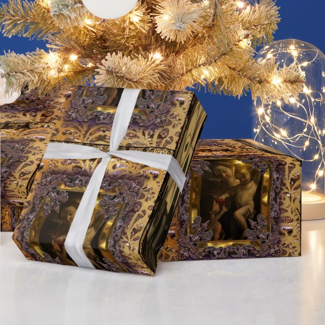 Papier Cadeau Élégant Sweet Baby Jesus (série victorienne) (Vacances)