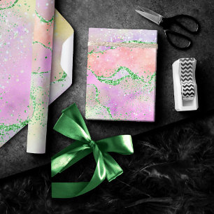 Papier Cadeau Élégant vieillissement printanier Jouer à la Par