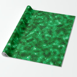 Papier Cadeau Élégante huile verte