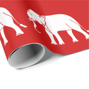 Papier Cadeau Éléphant de Siamese