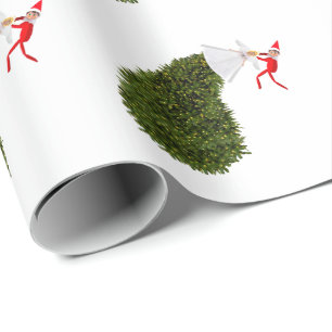 Papier cadeau Elfe épris