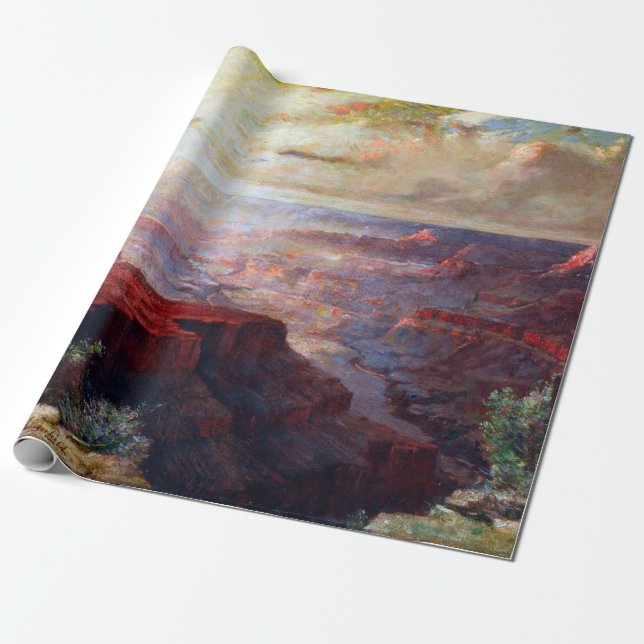 Papier Cadeau Elliott Daingerfield Le Grand Canyon (Déroulé)