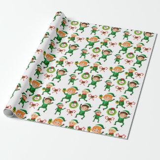 Papier Cadeau Elves Elves Elves
