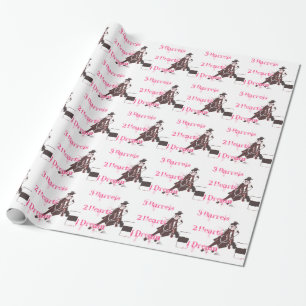 Papier Cadeau Emballage de baril