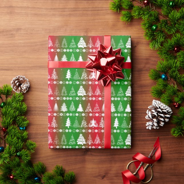 Papier Cadeau Emballage de cadeau de Noël (Cadeau de vacances)