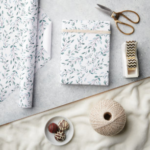 Papier Cadeau Emballage de produit botanique sur mesure