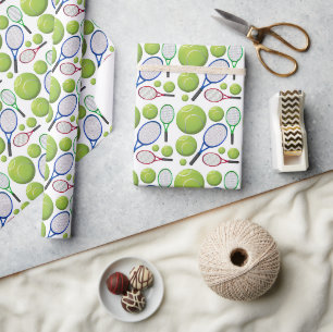 Papier Cadeau Emballage Tennis