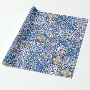 Papier cadeau en maiolique italienne   Céramique é