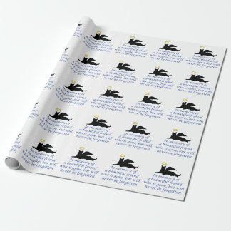 Papier Cadeau En mémoire de