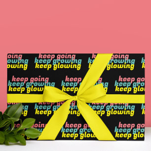 Papier Cadeau Encouragement du papier d'emballage