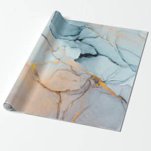 Papier Cadeau Encre, peinture, abstraite. Fermeture du tableau.