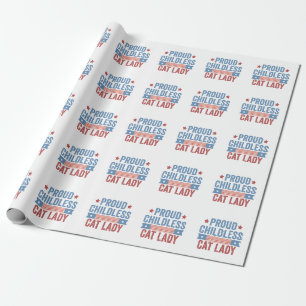 Papier Cadeau Enfant Chat Lady 2024