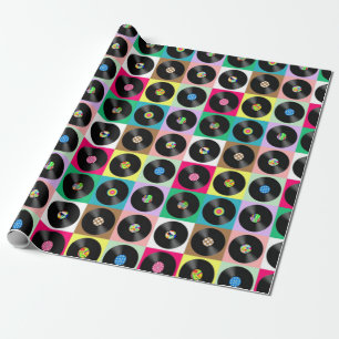 Papier Cadeau Enregistrements partout