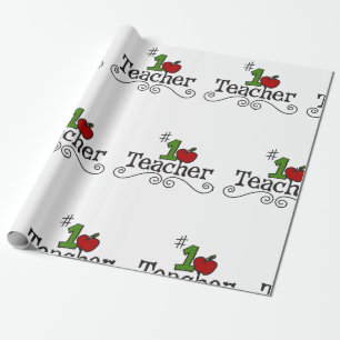 Papier Cadeau Enseignant à l'école