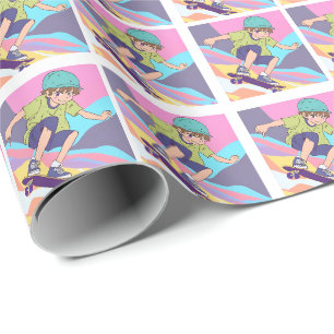 Papier Cadeau Enveloppe cadeau Anime HAMbyWhiteGlove