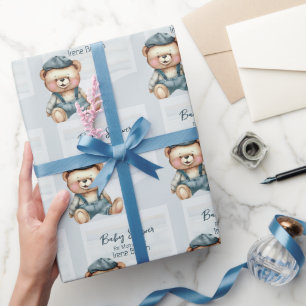 Papier Cadeau Enveloppe Cadeau Baby shower de charme