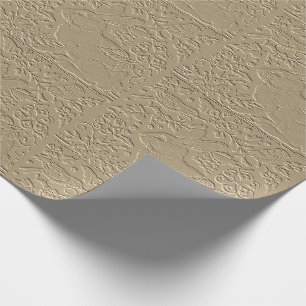Papier Cadeau Enveloppe cadeau Brown papier lapin Embossé Bird F