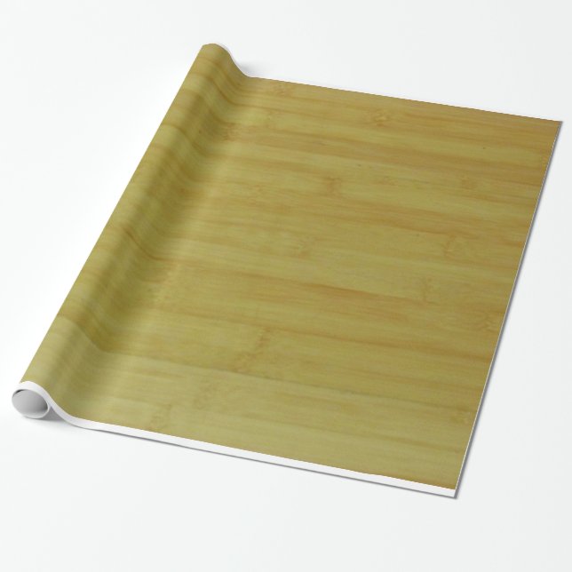 Papier Cadeau Enveloppe cadeau - Cartes en bambou (Déroulé)