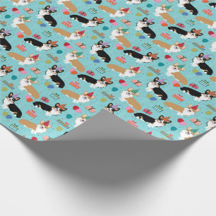 Papier Cadeau Enveloppe cadeau d'anniversaire de Corgi