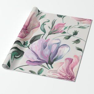 Papier Cadeau Enveloppe cadeau d'aquarelle douce