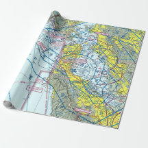Enveloppe-cadeau de cartes aéronautiques de San Fr
