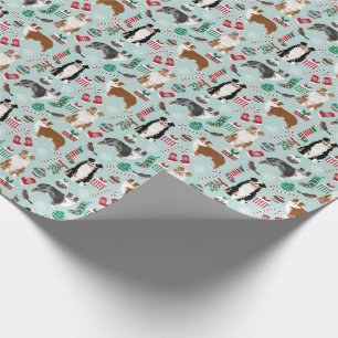 Papier Cadeau Enveloppe cadeau de Noël des bergers australiens