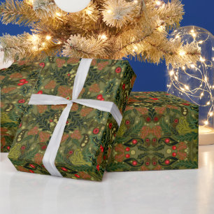 Papier Cadeau Enveloppe cadeau de Noël Paisley