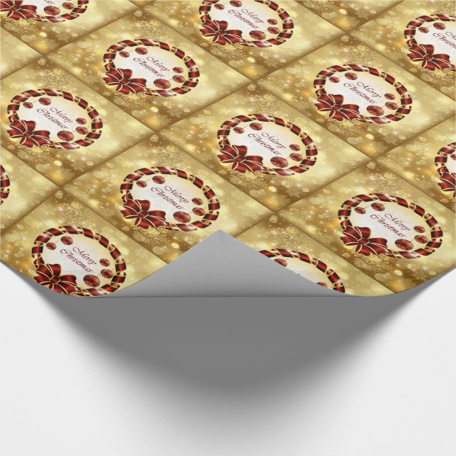 Papier Cadeau Enveloppe cadeau de Noël/Wreath (Coin)