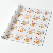 Enveloppe cadeau de vacances Citrouille Hello