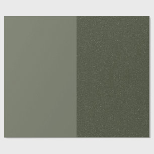 Papier Cadeau Enveloppe cadeau Elegant Moss Green Split - Person